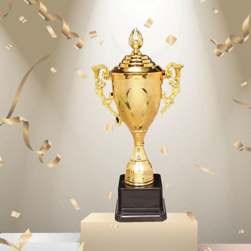 Gold Trophy Personalized Gold Award for Events and Competitions